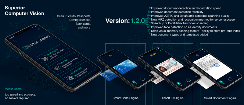 System update | Smart Engines released the Smart ID Engine SDK 1.2.0