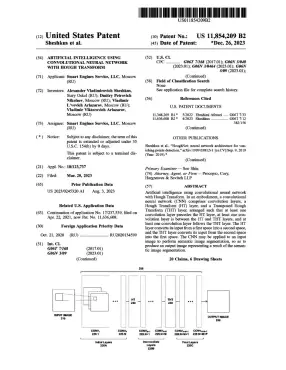 Artificial intelligence using convolutional neural network with hough transform